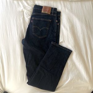 Mens Dark blue Levi’s 
34x34